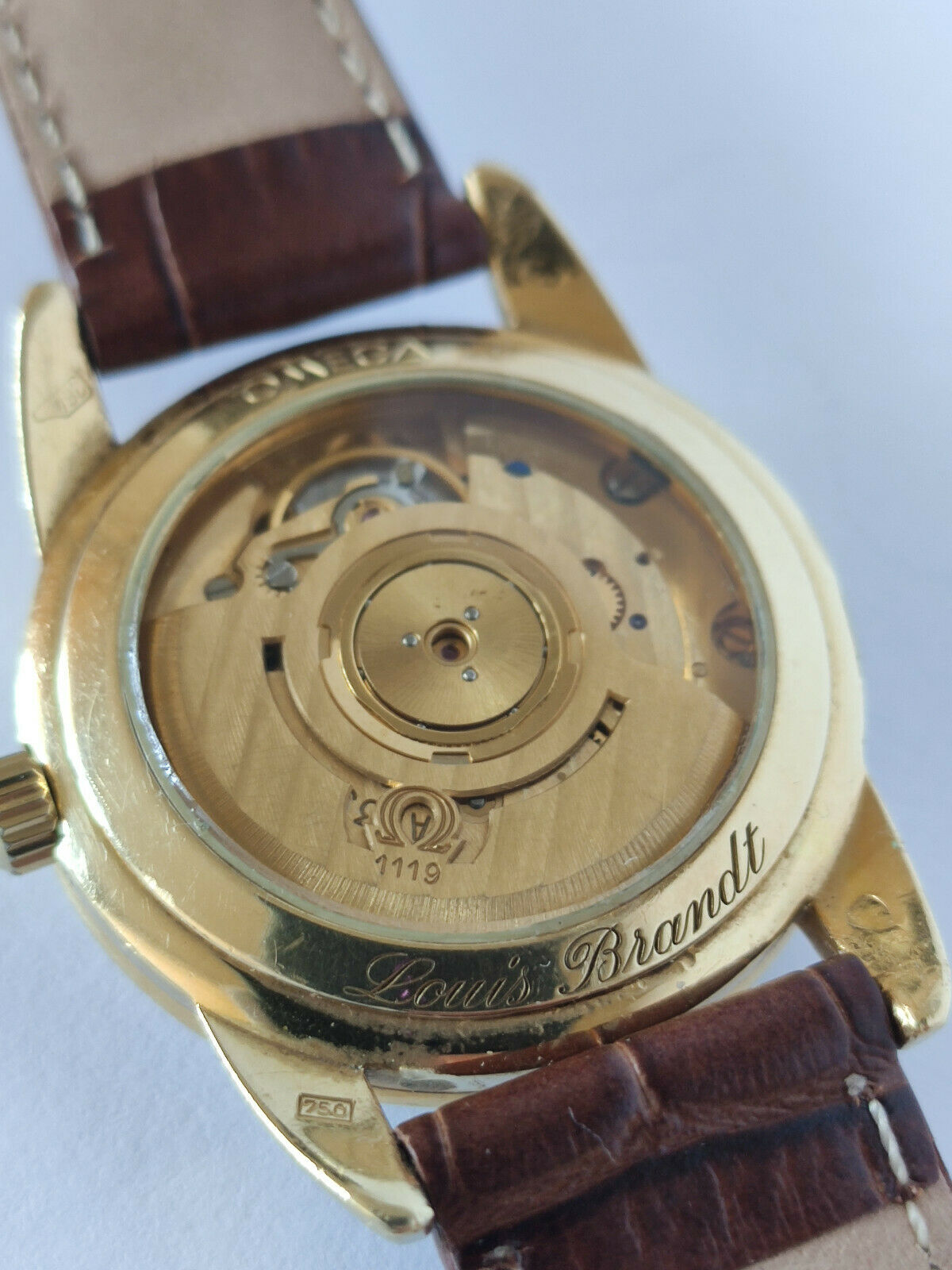 Omega Louis Brandt 18 ct gold automatic Kal. 1119 Ref. 166.0300 | 2111037