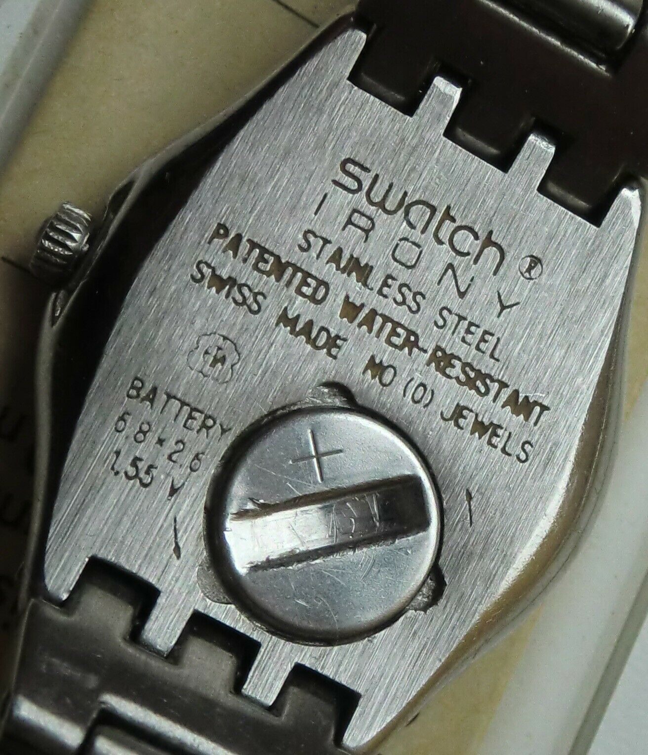 Swatch irony patented 2024 water resistant price