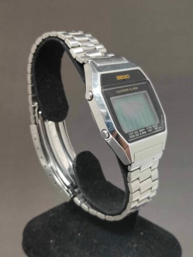 【激レア】セイコー カレンダーアラーム SEIKO A354-400B　稼働品 激レア】セイコー カレンダーアラーム SEIKO A354-400B 稼働品