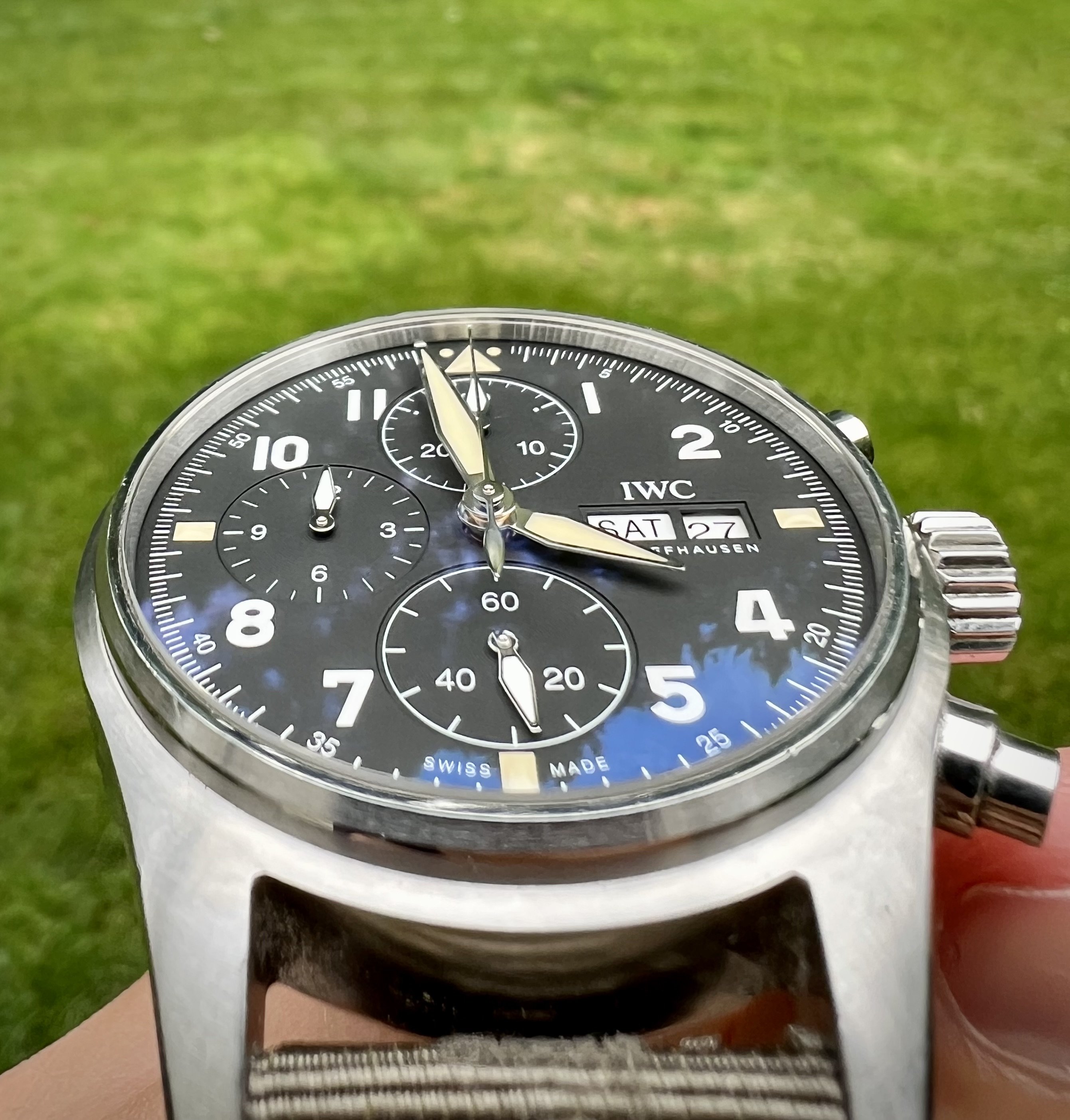 Iwc spitfire store 41mm