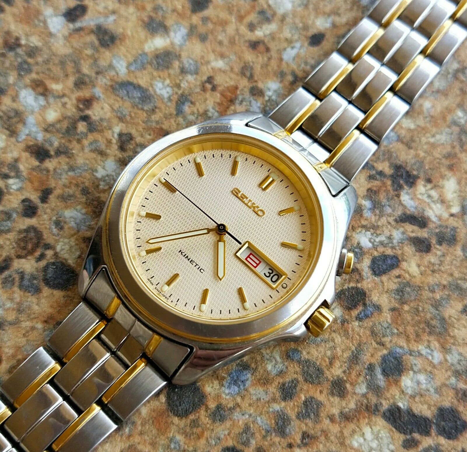 Seiko Kinetic 5M43 0E20 May 1998 Kanji JDM | WatchCharts