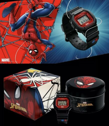 Casio G-Shock DW-5600-VT Spider-Man MARVEL Brand New Selling For