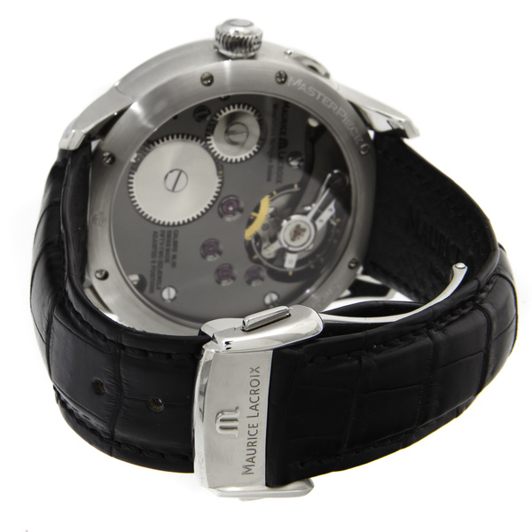 FS LNIB Pre Owned Maurice Lacroix Masterpiece Double R trograde