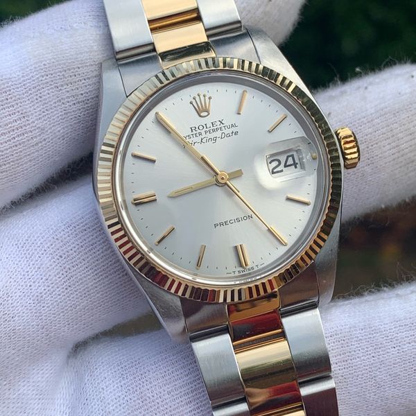 FS: 1982 Rolex Air King Date 5701 TT | WatchCharts Marketplace