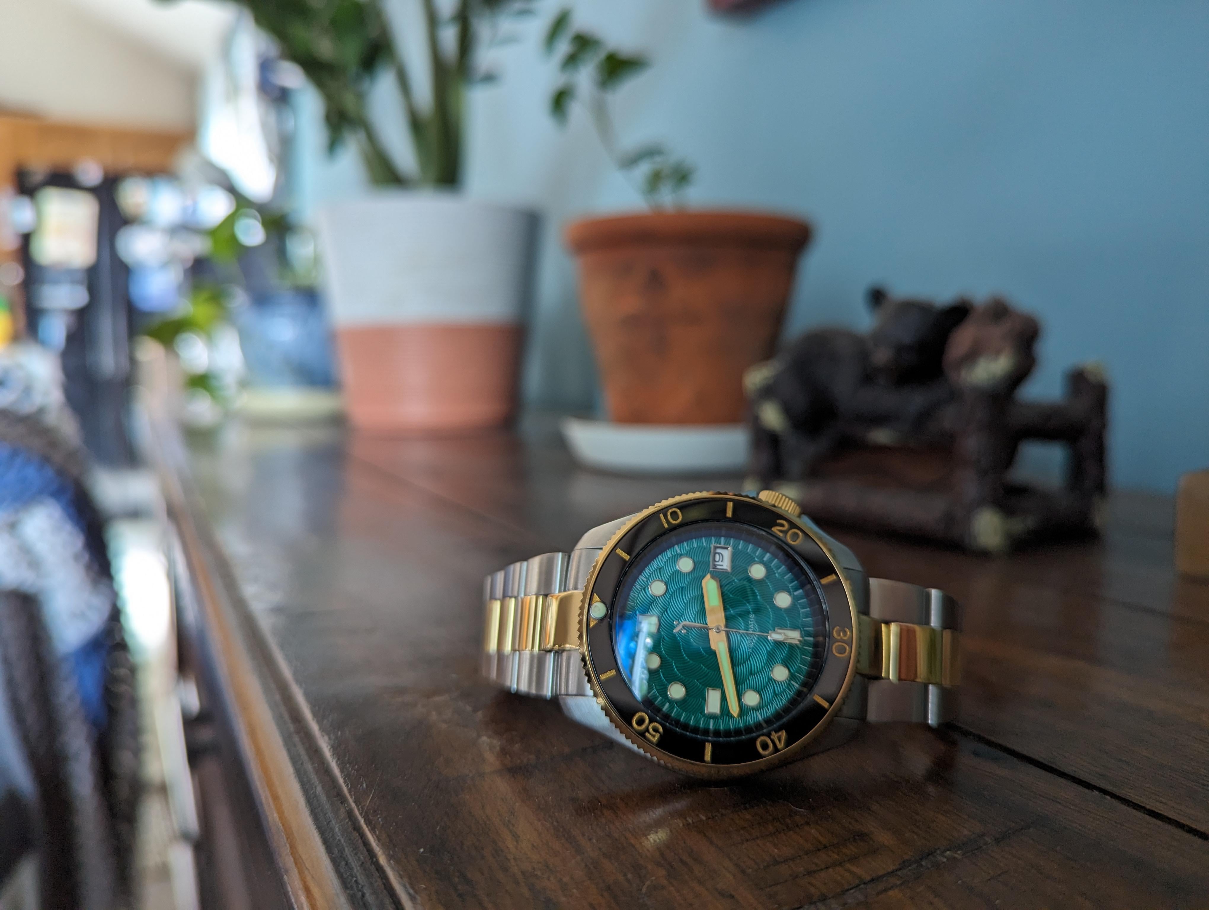 WTS Seiko 5KX Mod Green and Gaudy WatchCharts