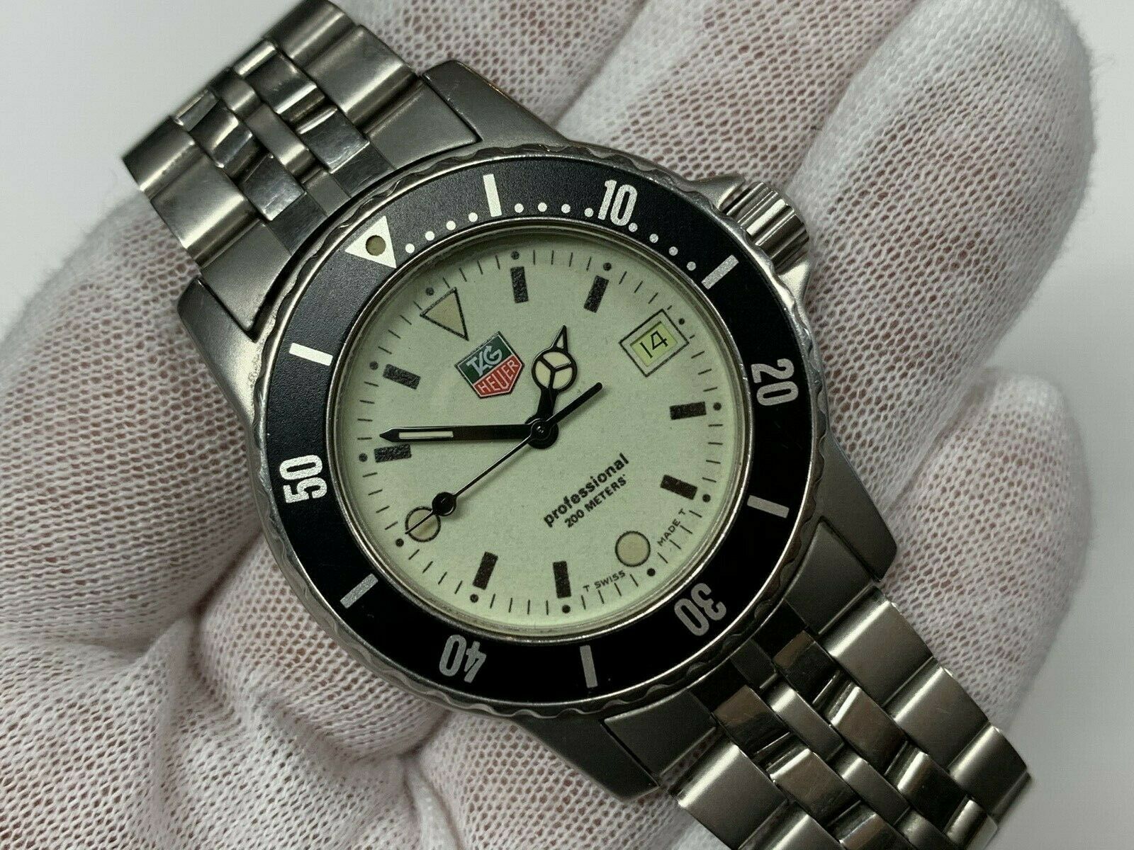 WTS] Near NOS Tag Heuer Professional 200M Vintage ( $699 !) : r