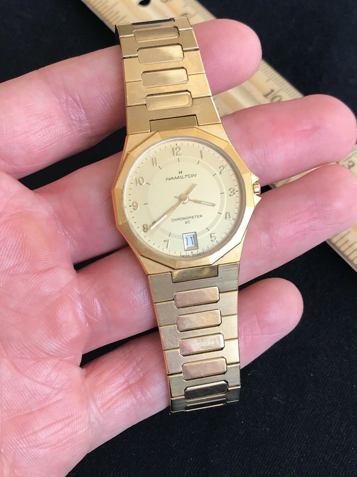 新品 HAMILTON Vintage XC Watch Quartz Men's Swiss Chronometer ワンピース カードゲーム