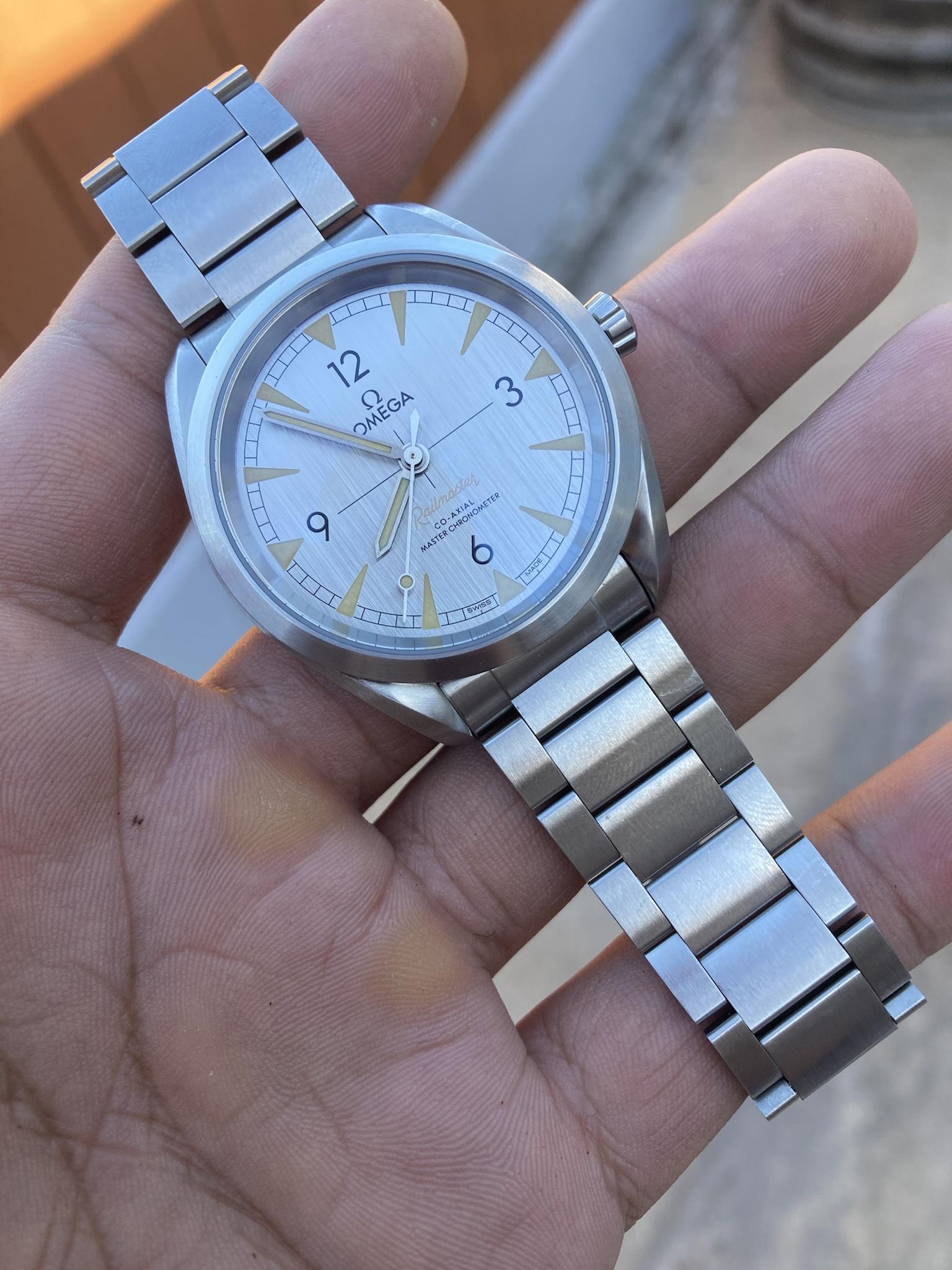 WTS The Brushed Dial Gang Modern Omega Railmaster GS Quartz