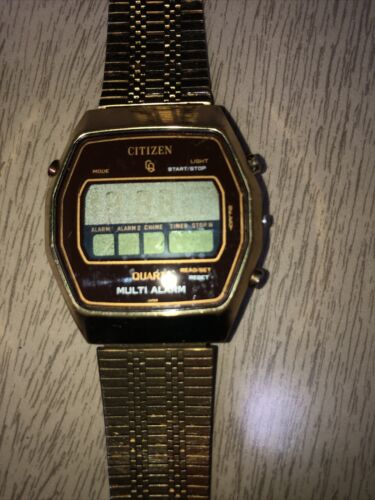 買得 Watch Vintage CITIZEN 37mm ホワイトダイヤル 腕時計(アナログ