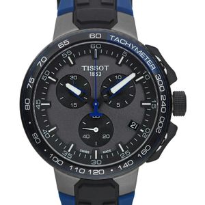 Tissot T-Race Uomo: Orologio Al Quarzo Con Cronografo, Cassa 44mm In Acciaio PVD Nero E Oro Rosa – T111.417.37.441.07