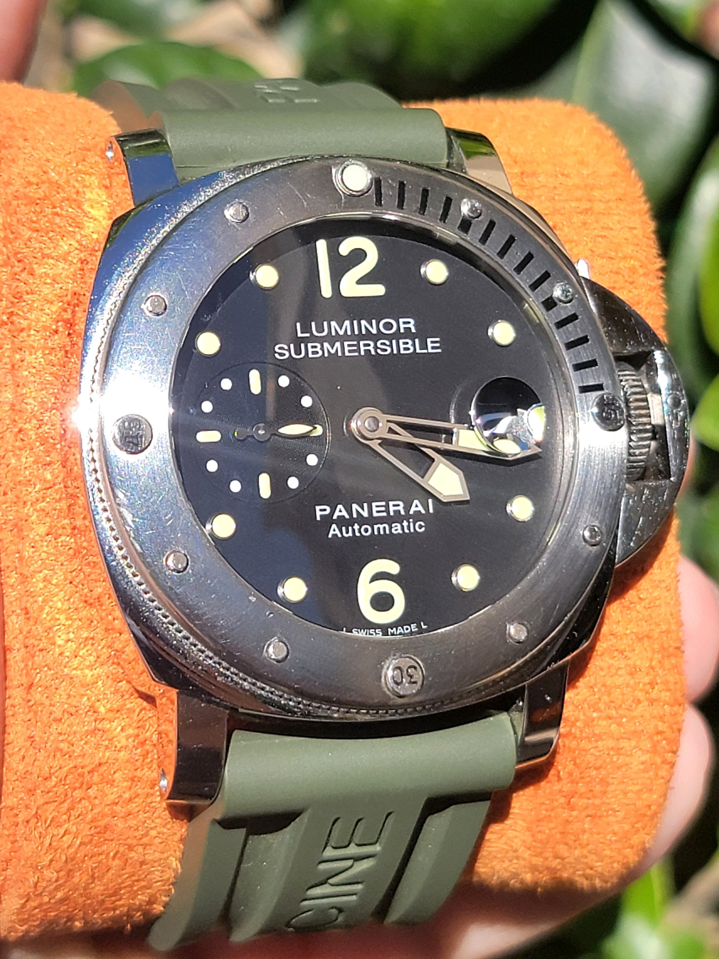 FSOT Panerai Luminor Submersible PAM24 PAM00024 Stainless Steel