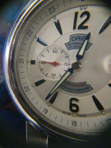 ORIS 7496 SMALL SECONDS Chronometer GENTS BRACELET WATCH automatic