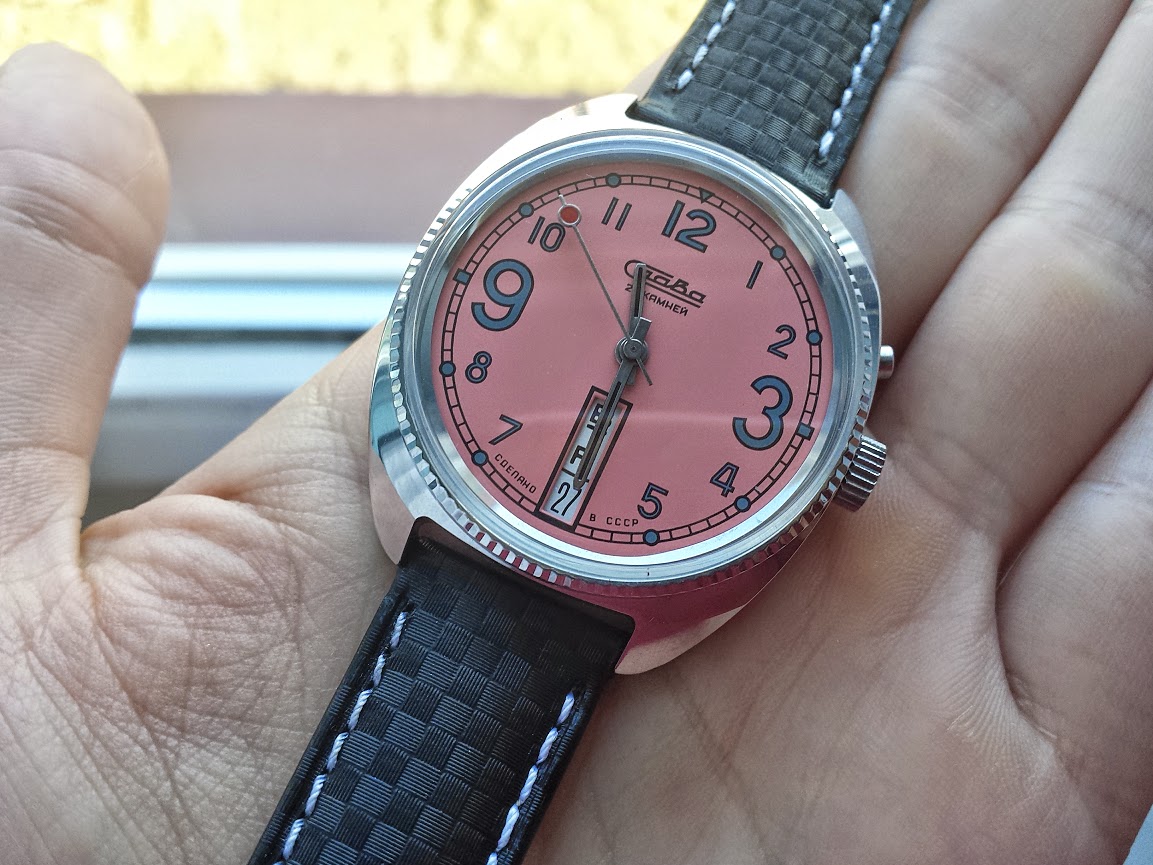 Slava outlet pink watch