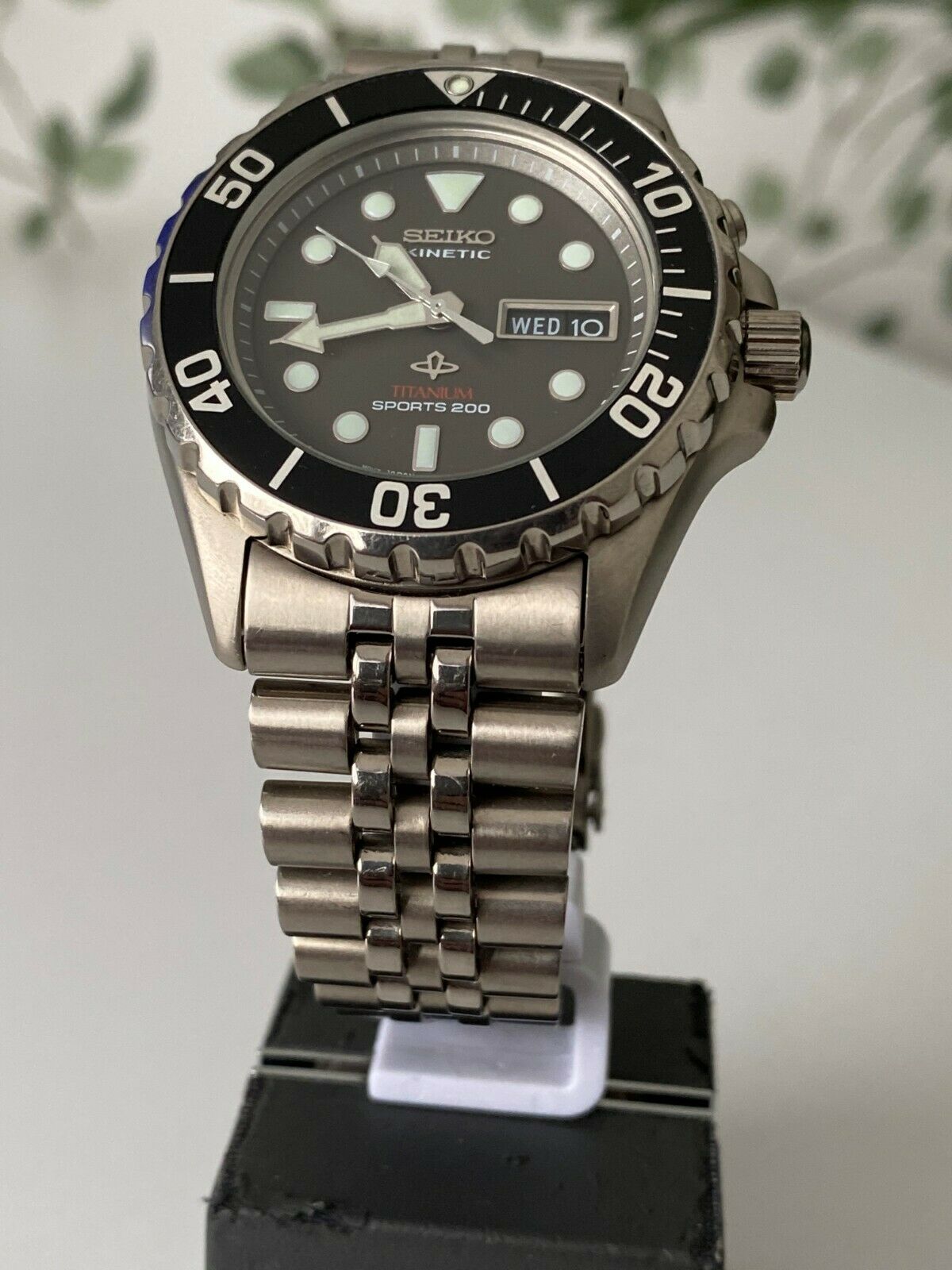 Seiko 5m43 0b30 SKJ045P1 Titanium diver mint condition WatchCharts