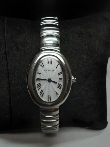 CARTIER BAIGNOIRE 1955 535138CD ROMAN LADIES #C1628 Bracelet Watch