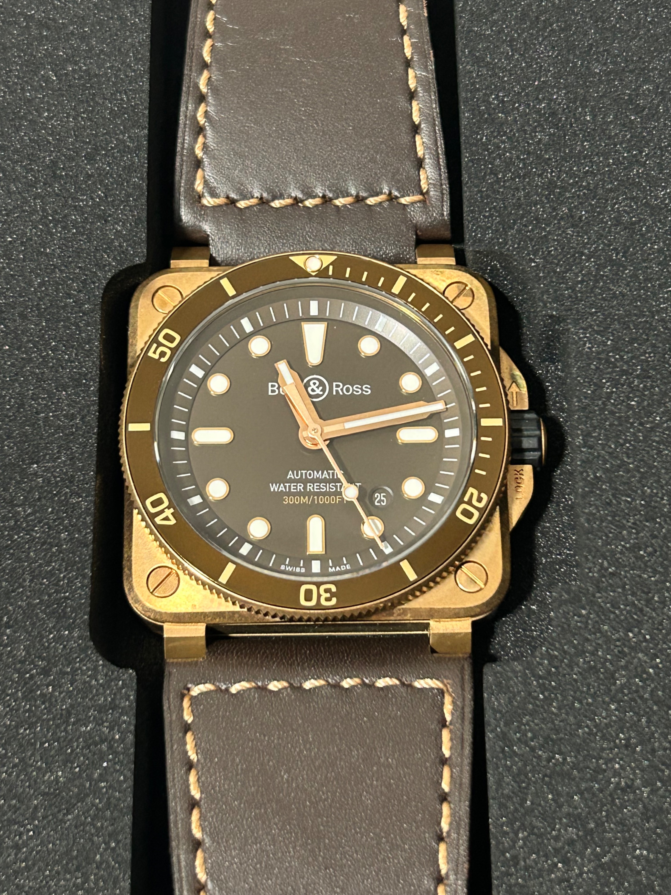 Bell Ross Men s Brass Watch WatchCharts Marketplace