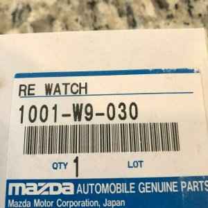 Mazda History of the Rotary Seiko watch, very rare new 1001-W9-030 Free  Ship! | WatchCharts