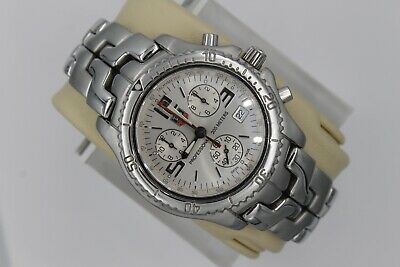 Tag Heuer Watch Mens CT1112.BA0551 Jason Bourne Link Silver