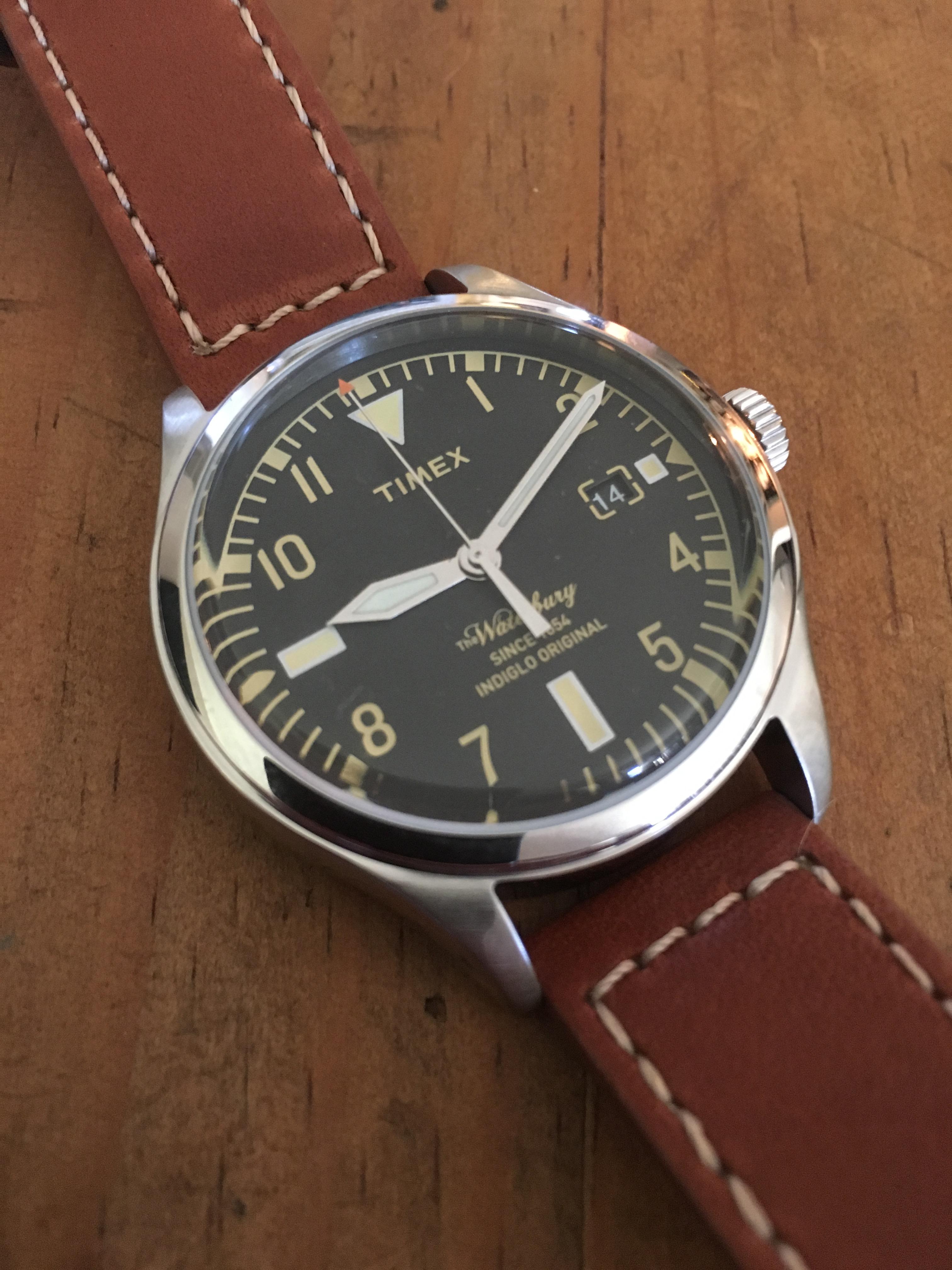 timex red wing 38mm