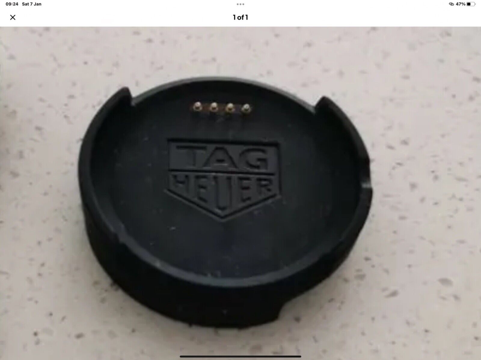 TAG HEUER CONNECTED MODULAR 46 charger puck 1st gen e1