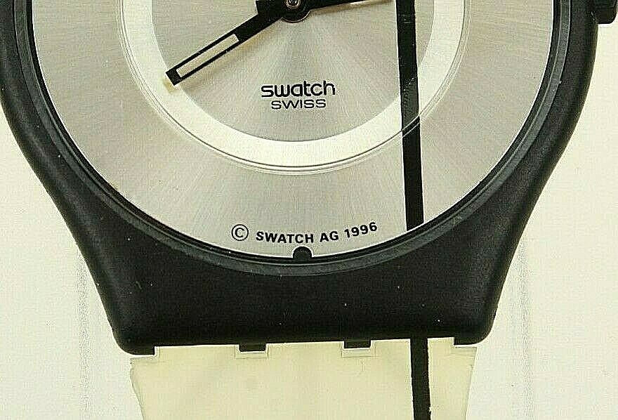 Vintage Swatch Skin Pure Line Men's Watch 1996 Swiss Made