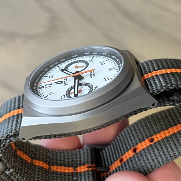 [$275 USD] FS: Boldr Venture Rally chronograph white dial mecha-quartz ...