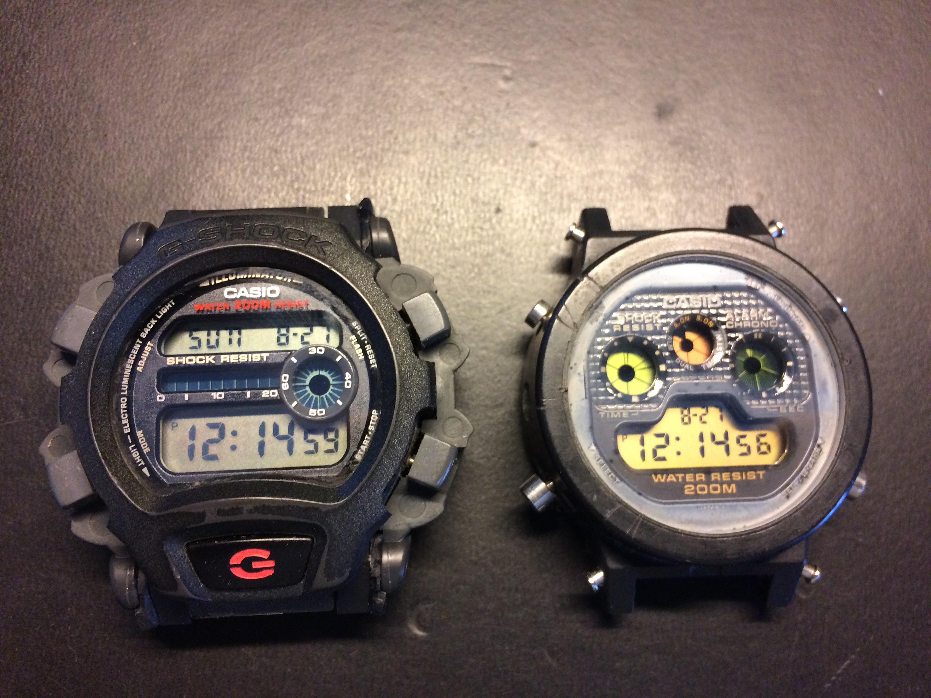 Vintage Casio G-Shock DW-5900 and DW-004--$20 | WatchCharts