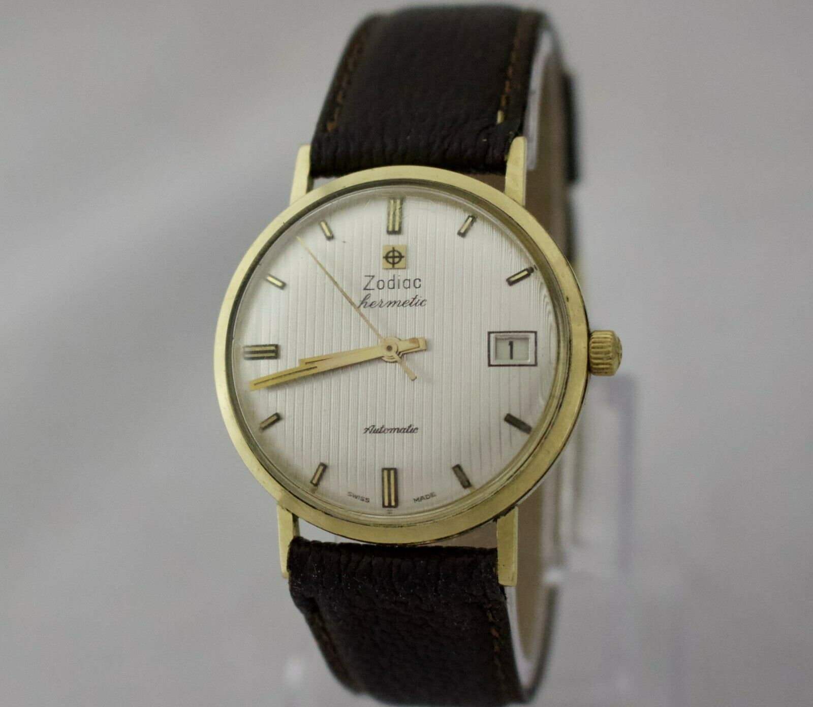 昭和16年　親王様 Vintage 14k Solid Gold Zodiac Hermetic Automatic Swiss Movement