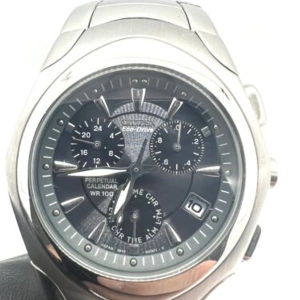 CITIZEN ECO-DRIVE MEN'S WATCH Perpetual Calendar E812 | WatchCharts ...