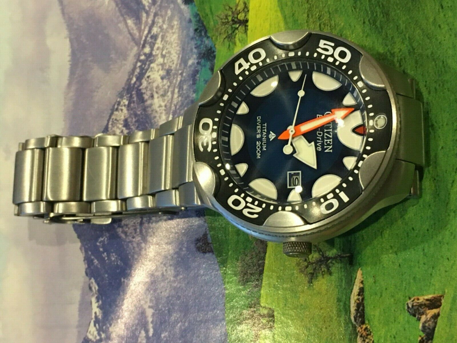 Citizen Eco-Drive Promaster E168-S035881 Limited model Orca watch