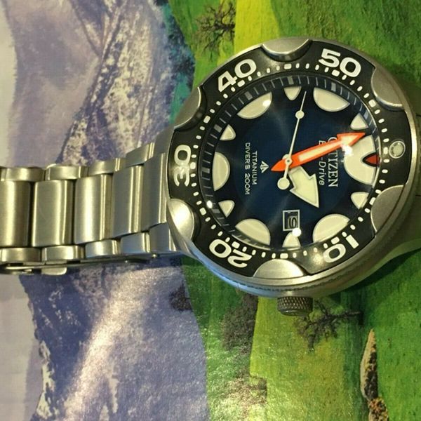 Citizen Eco-Drive Promaster E168-S035881 Limited model Orca watch