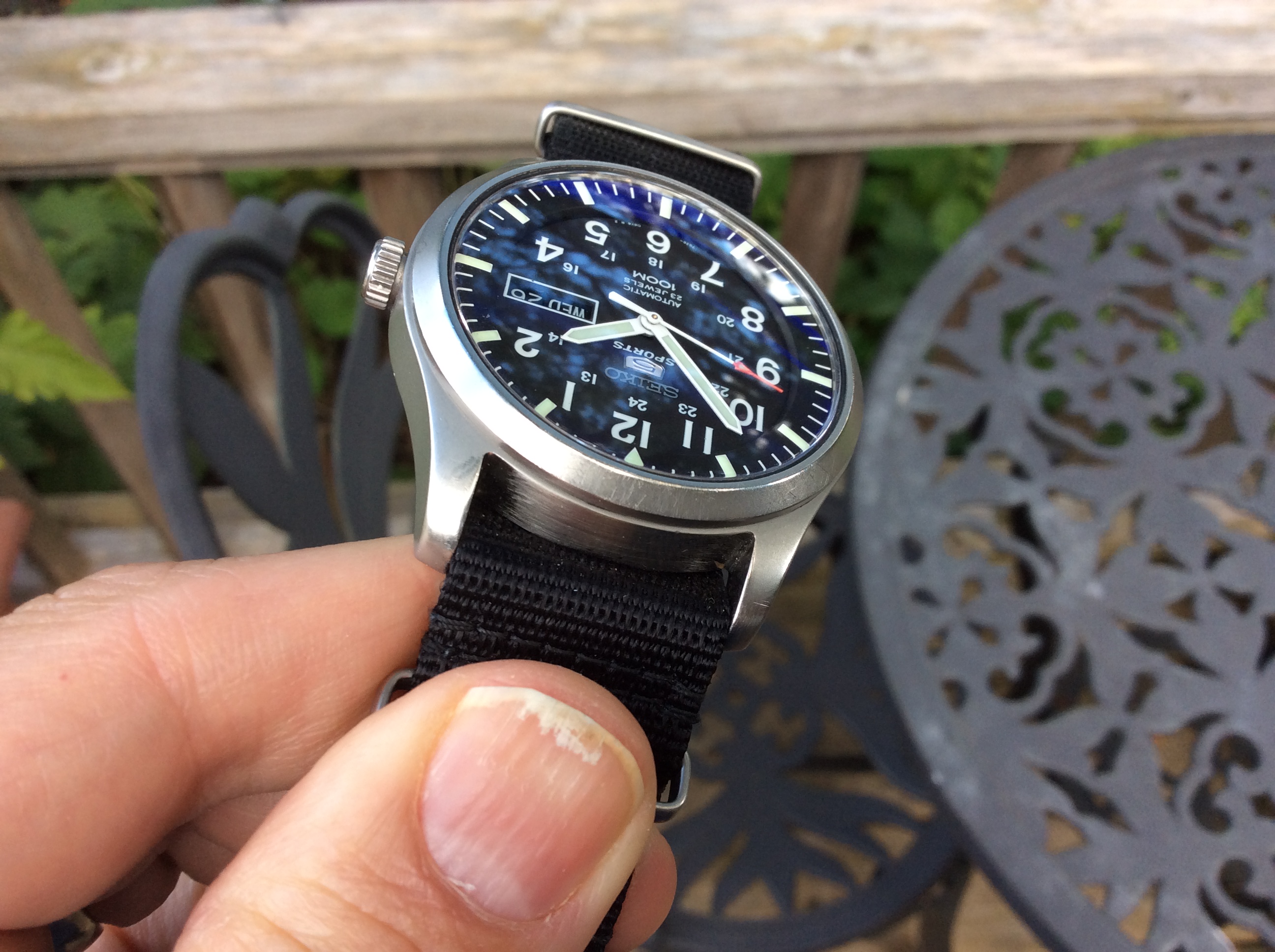 FS Seiko SNZ with sapphire upgrade 125 US WatchCharts Marketplace