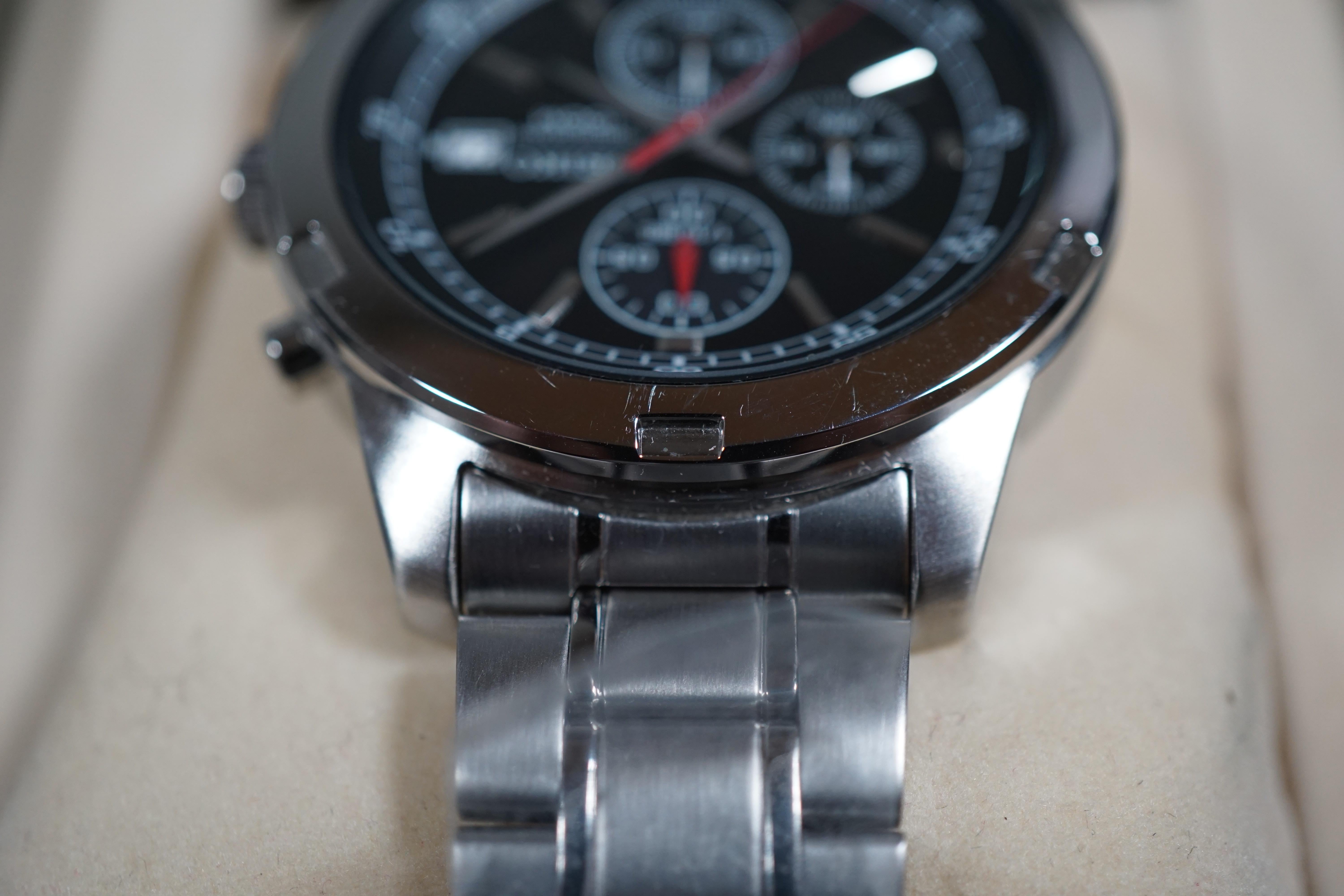 Seiko chronograph best sale 100m precio