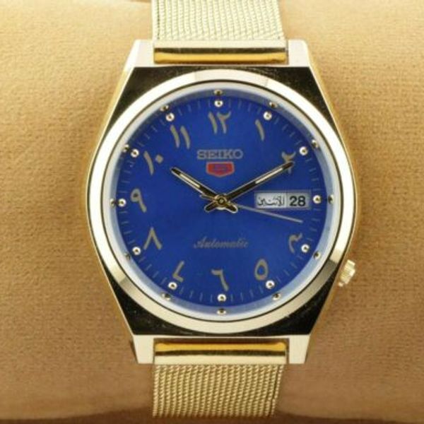 seiko 5 arabic day date