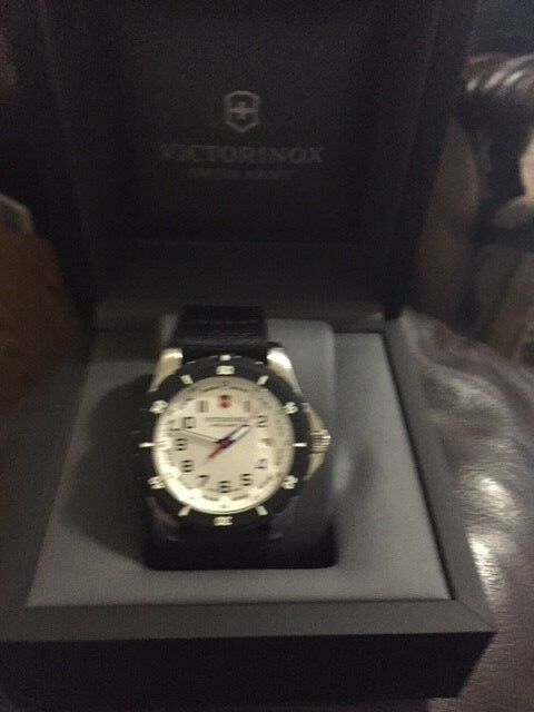 Victorinox Swiss Army Maverick Sport White Dial Nylon Strap Mens