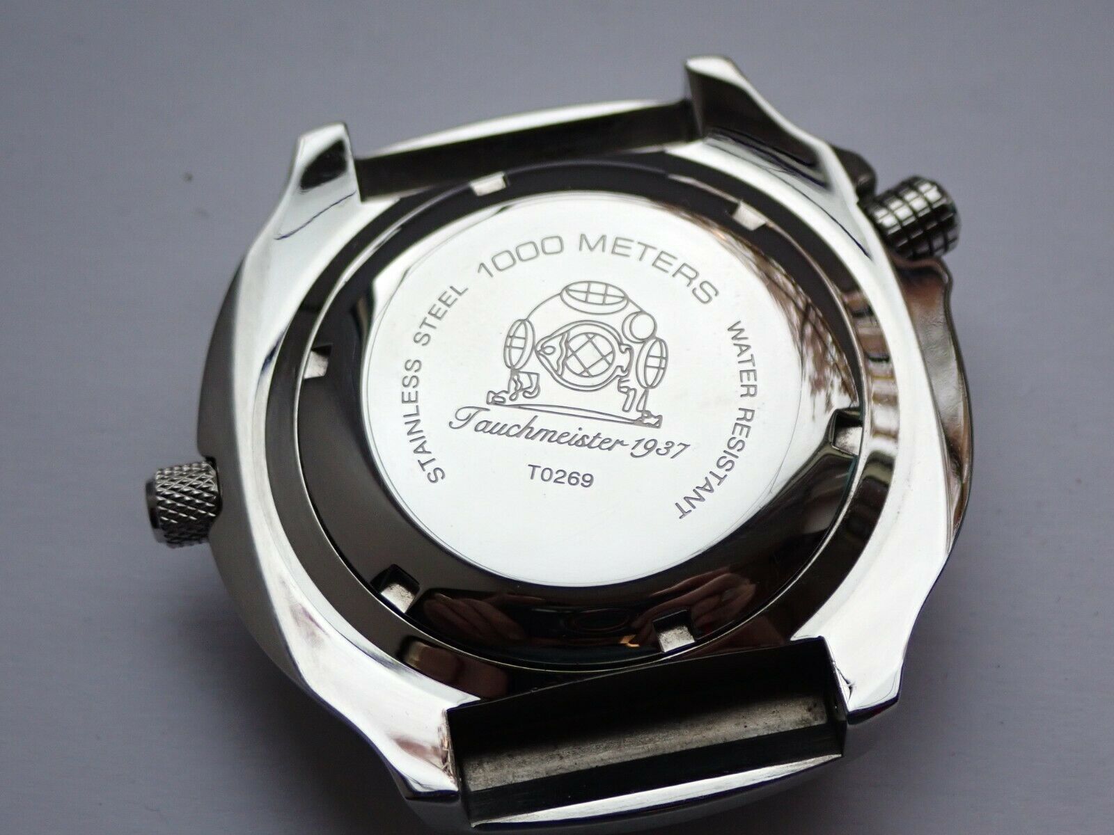 Tauchmeister 1937 1000M Tuna XL 52mm Lume Dial Helium Safe 2 