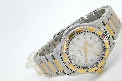 Tag Heuer Professional 4000 Series Steel Gold 200m Ref WF1220