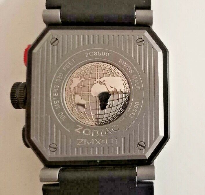 Zodiac Iconic ZMX 01 Men's Quartz Watch ZO8500 w/ Case