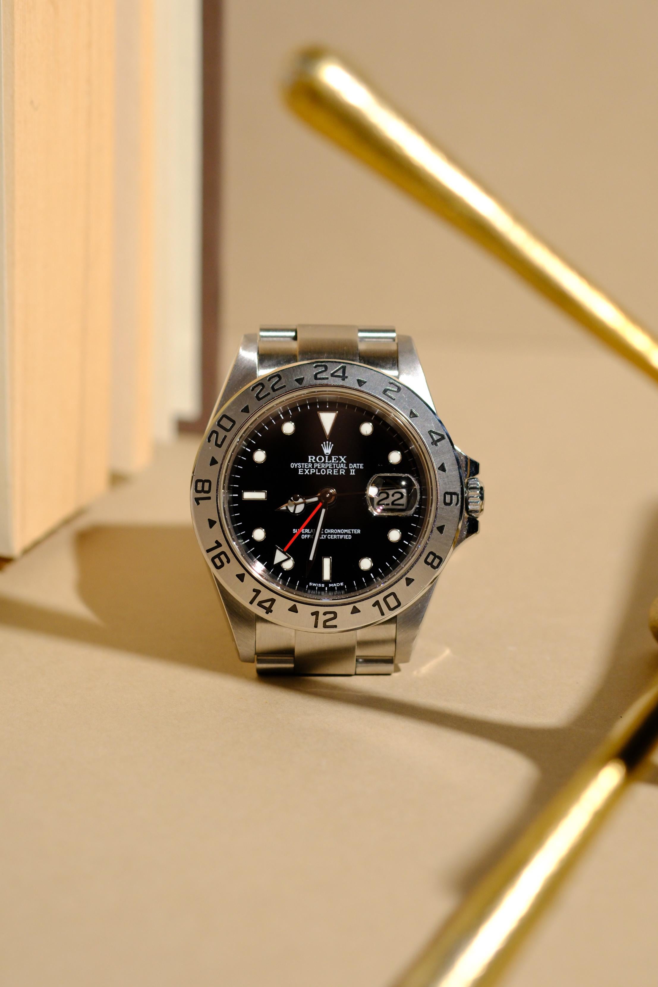 Rolex explorer 2 clearance 2001