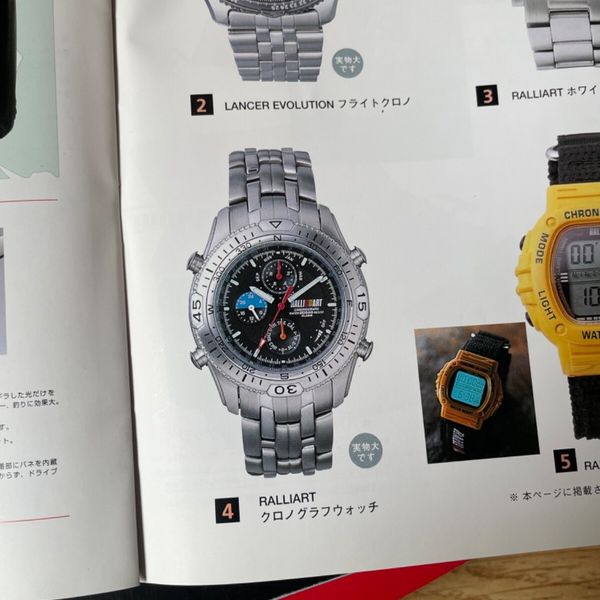 Lancer Evolution Ralliart Jacket RALLIART CITIZEN CHRONOGRAPH WATCH RARE JDM EVO LANCER EVOLUTION CP9a ...