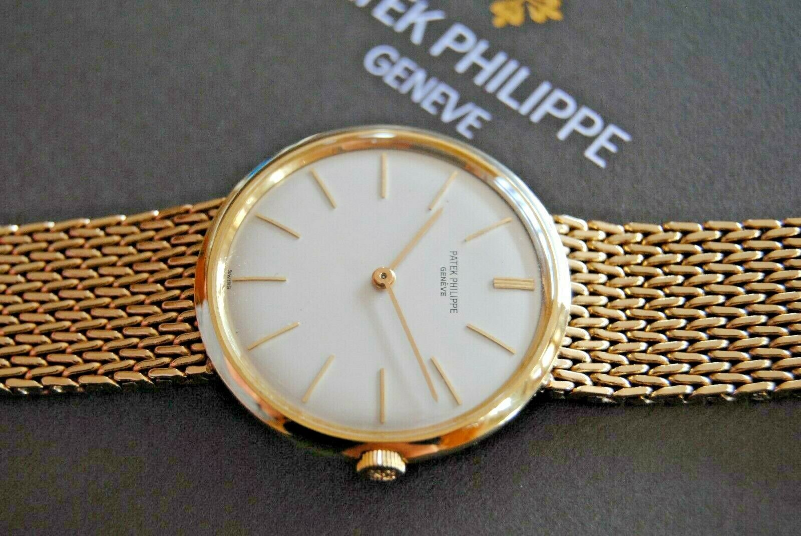 VINTAGE 1960 PATEK PHILIPPE CALATRAVA 2591 MAN. WIND 23 300 18K