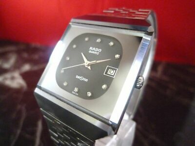 BEAUTIFUL!! RADO DIASTAR 129.0168.3 DATE MEN'S VINTAGE