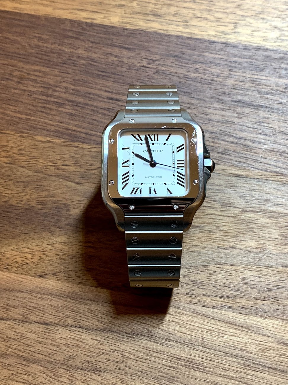 cartier santos scratch