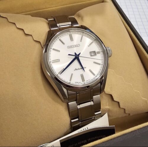 Seiko Presage White Automatic Men s Watch SARX033 WatchCharts