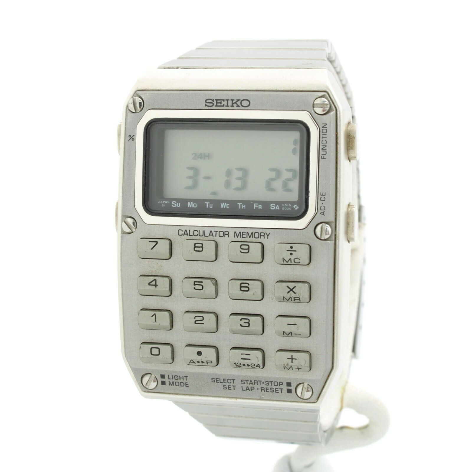 Seiko Retro Space Age Calculator (C515-5009) Market Price | WatchCharts