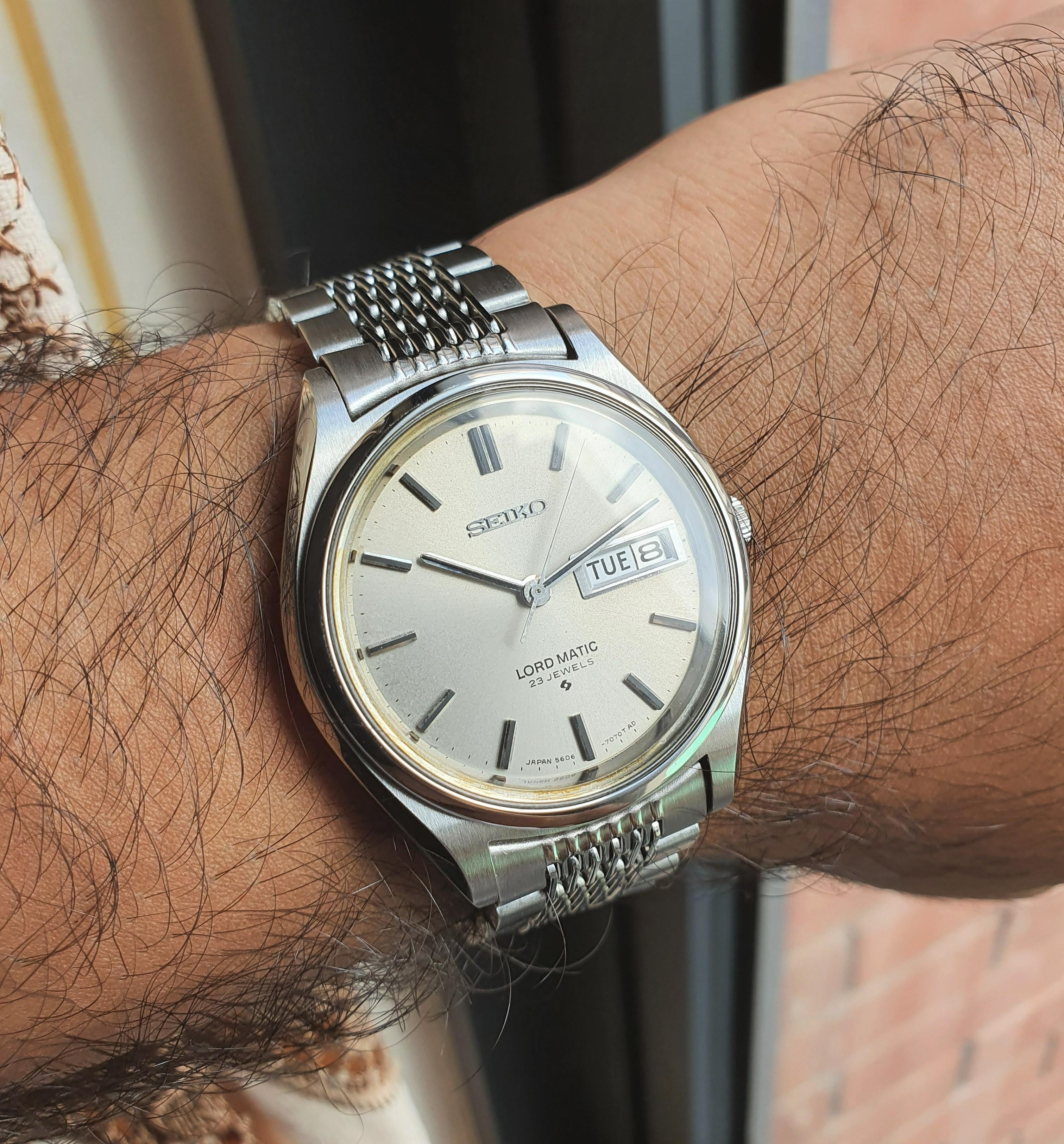 WTS] Seiko Lord Matic Silver Dial Year-1968 Vintage Watch $399
