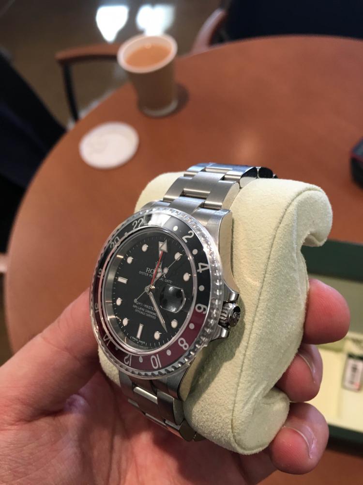 Rolex 16710 with top 3186 movement