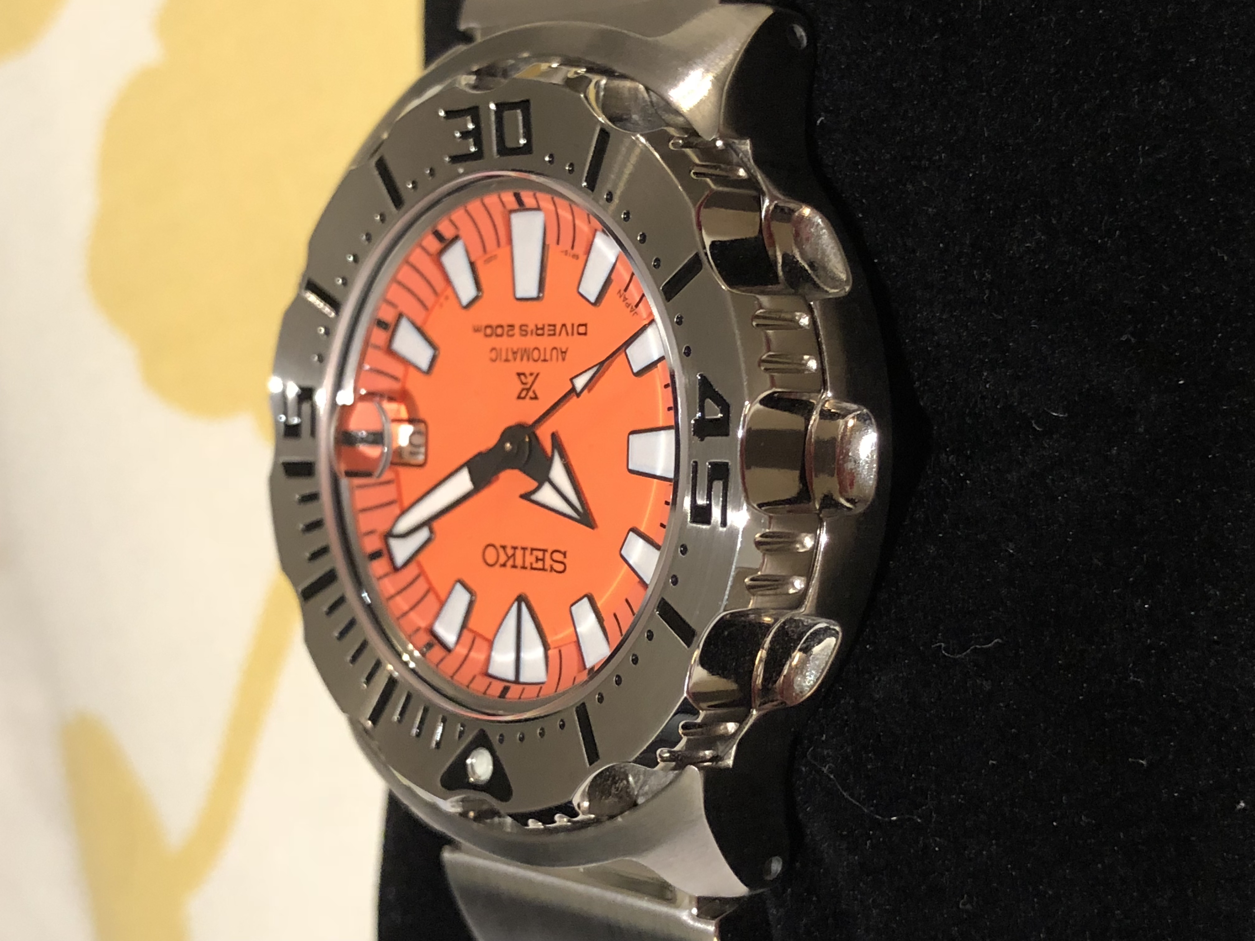 FS: Seiko Prospex SBDC023 3rd gen Orange Monster MIB | WatchCharts