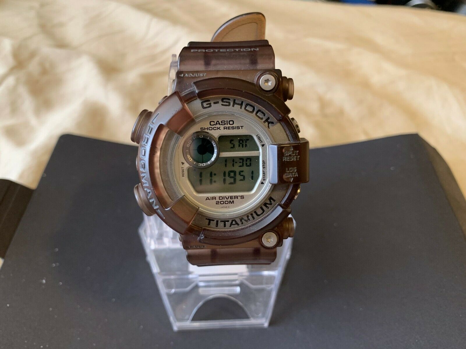 Vintage G-SHOCK CASIO Frogman Air Diver DW-8200 1294