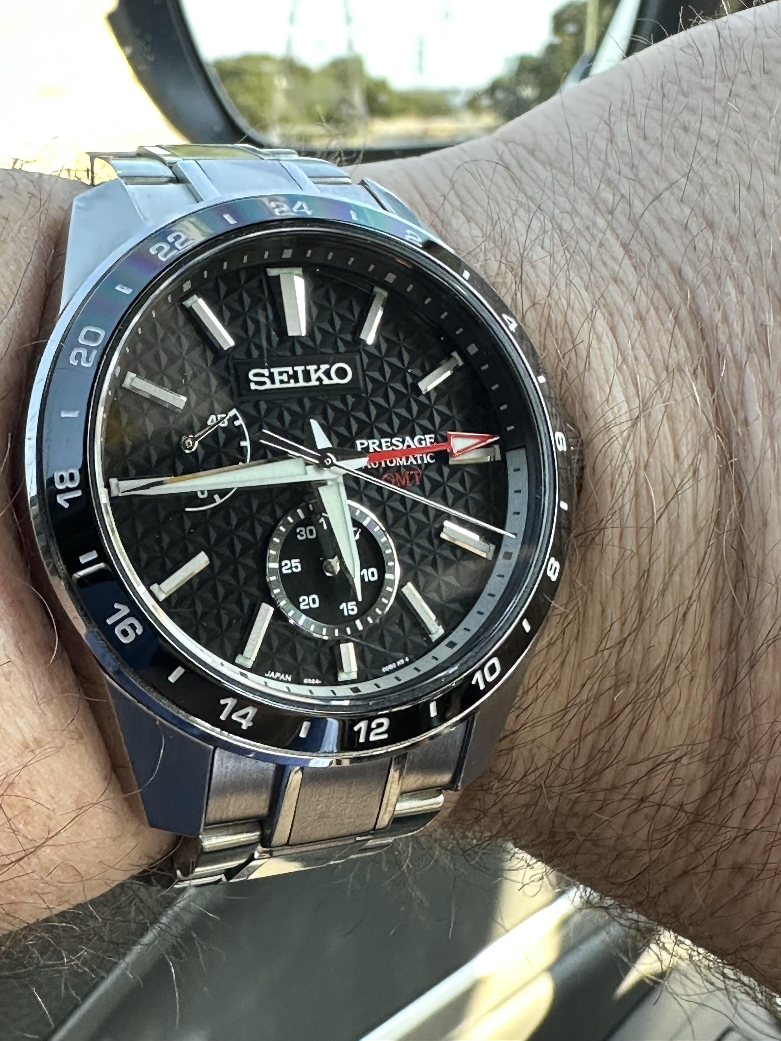 seiko presage gmt price